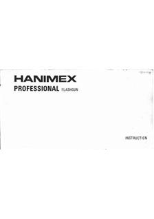 Hanimex Professional manual. Camera Instructions.